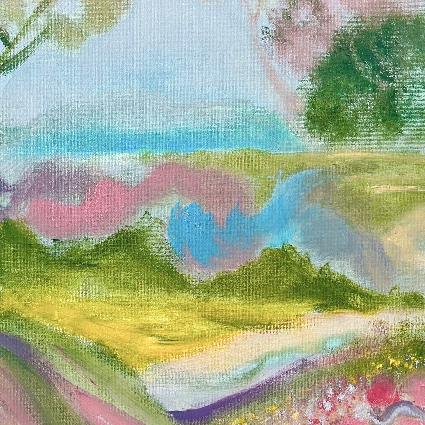 Pastel Rolling Hills