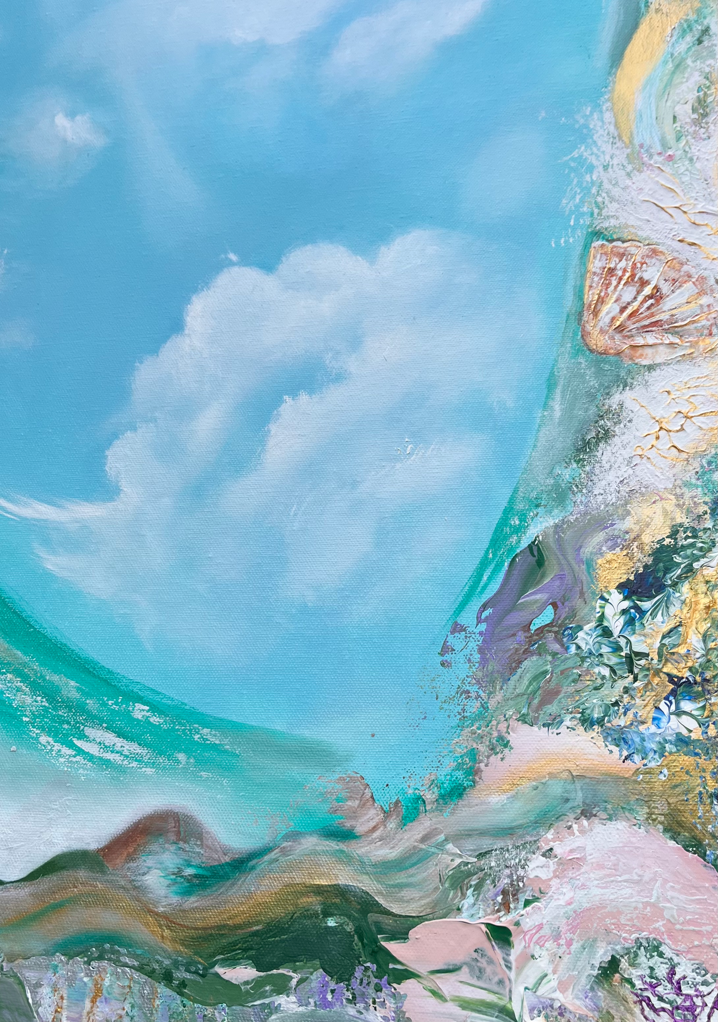 Two Fishes in the Sea - Oceana Realm II Print