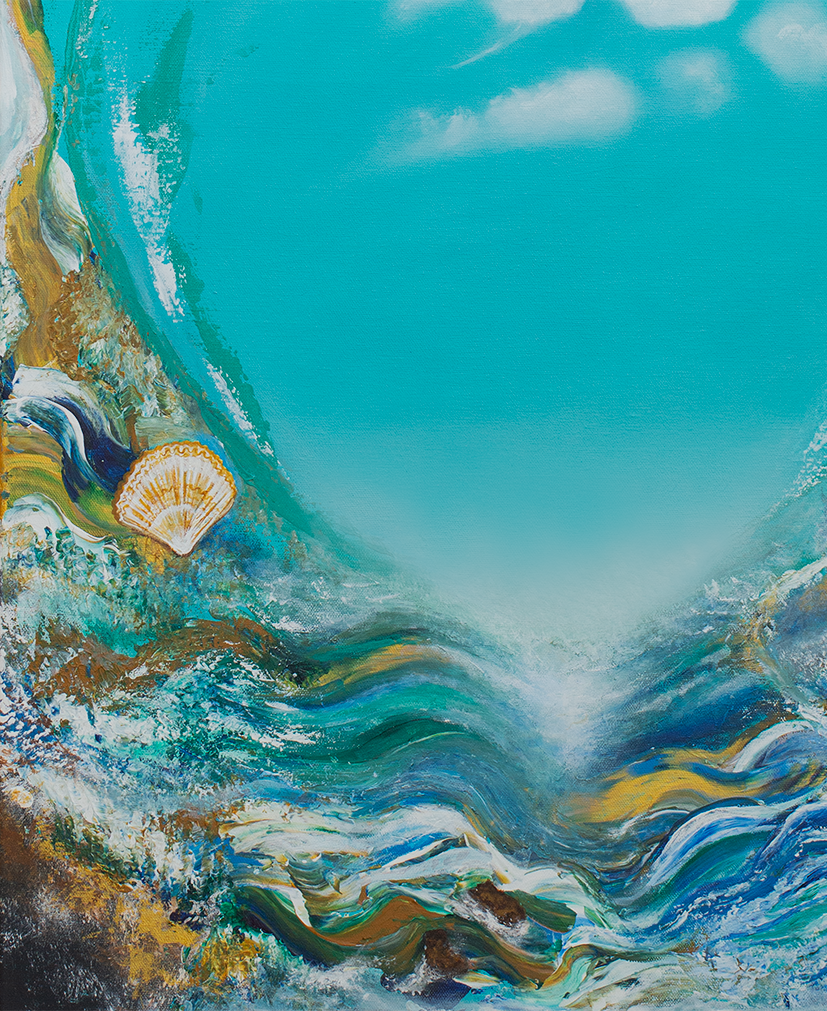 Tides Of Awareness - Oceana Realm IIl Print