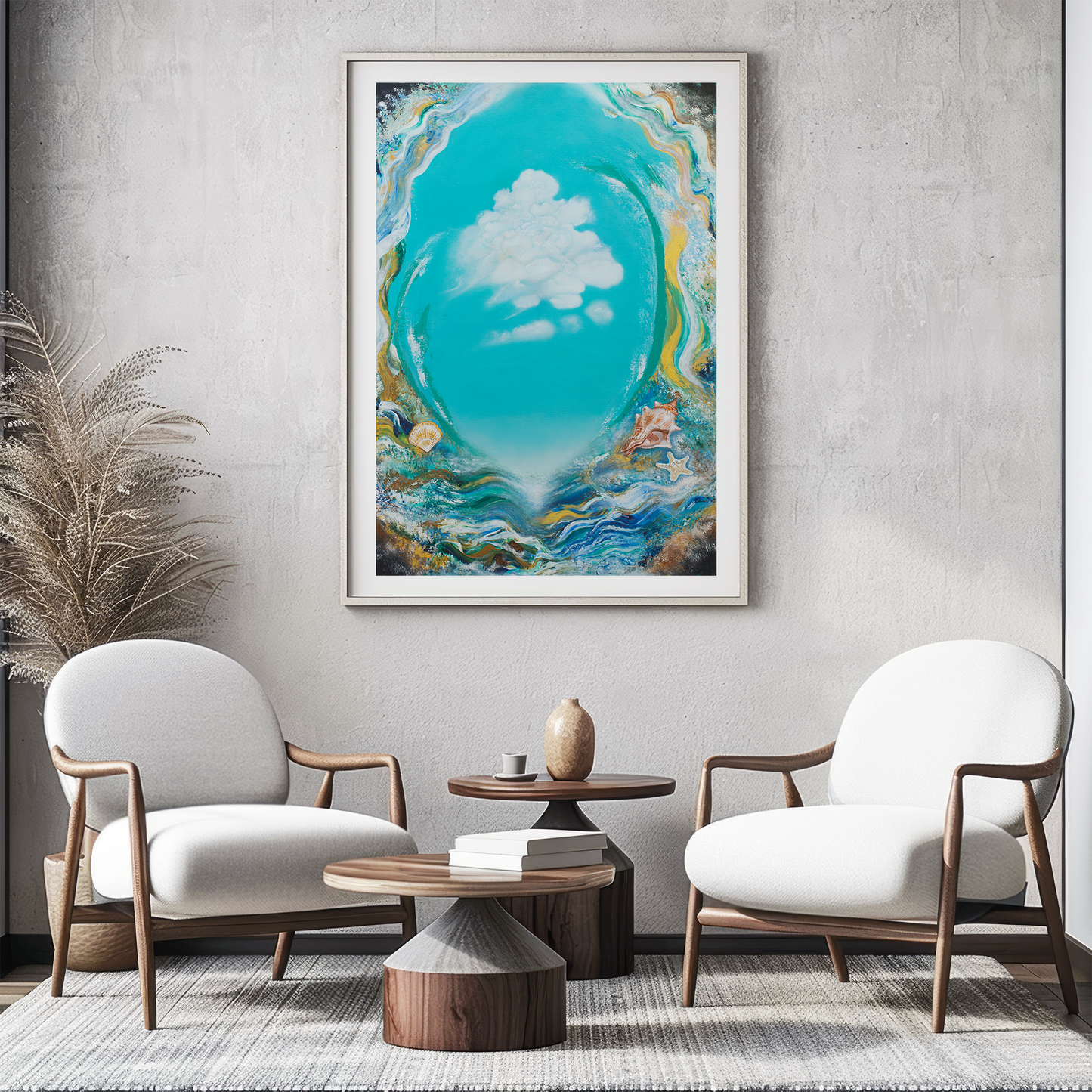 Tides Of Awareness - Oceana Realm IIl Print