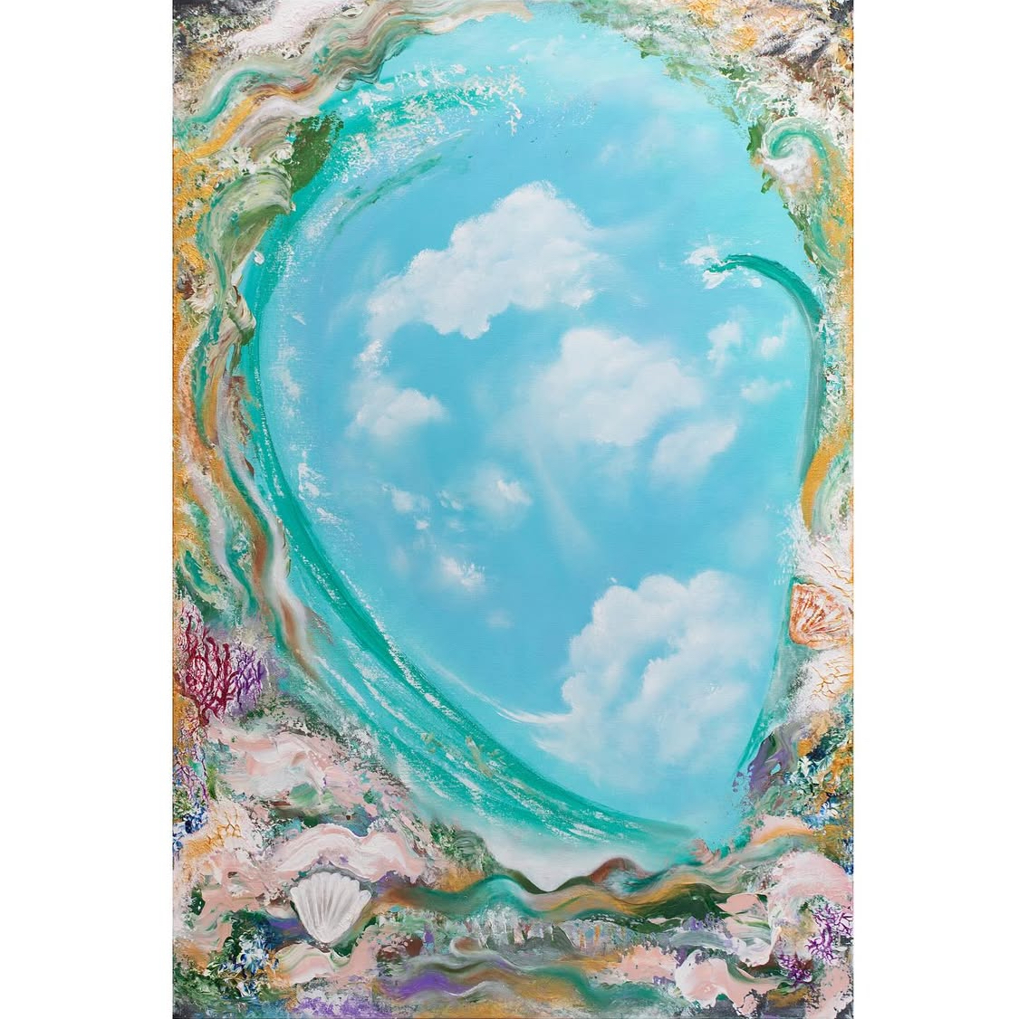 Two Fishes in the Sea - Oceana Realm II Print