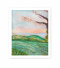 Sitting On A Hill Print