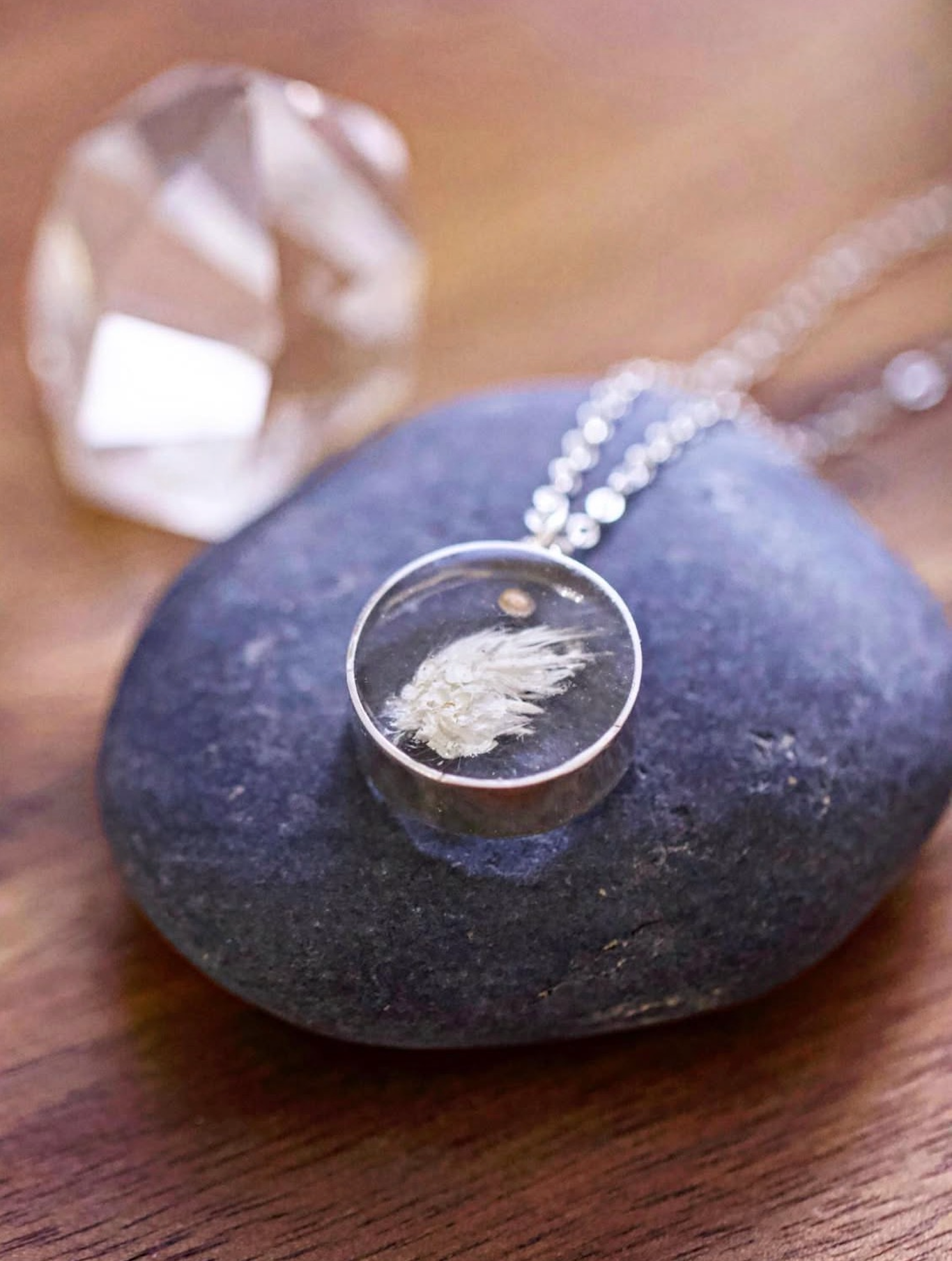 Leaf Wing Seed Necklace