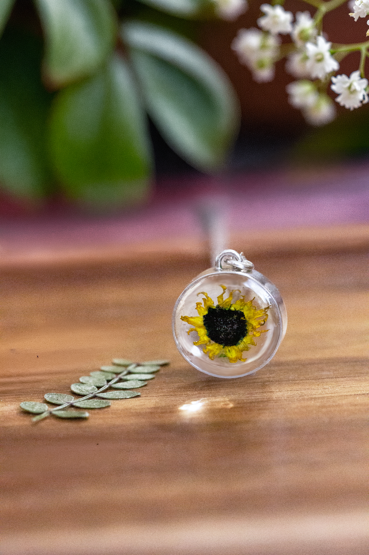 Van Gogh Sunflower Necklace (Seasonal Limited Item)