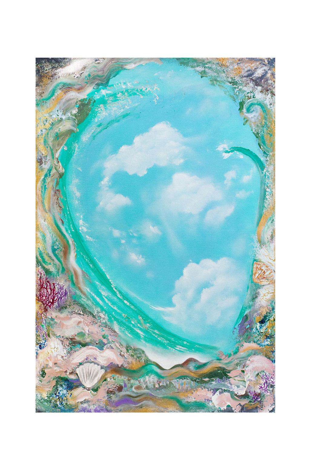 Two Fishes in the Sea - Oceana Realm II Print