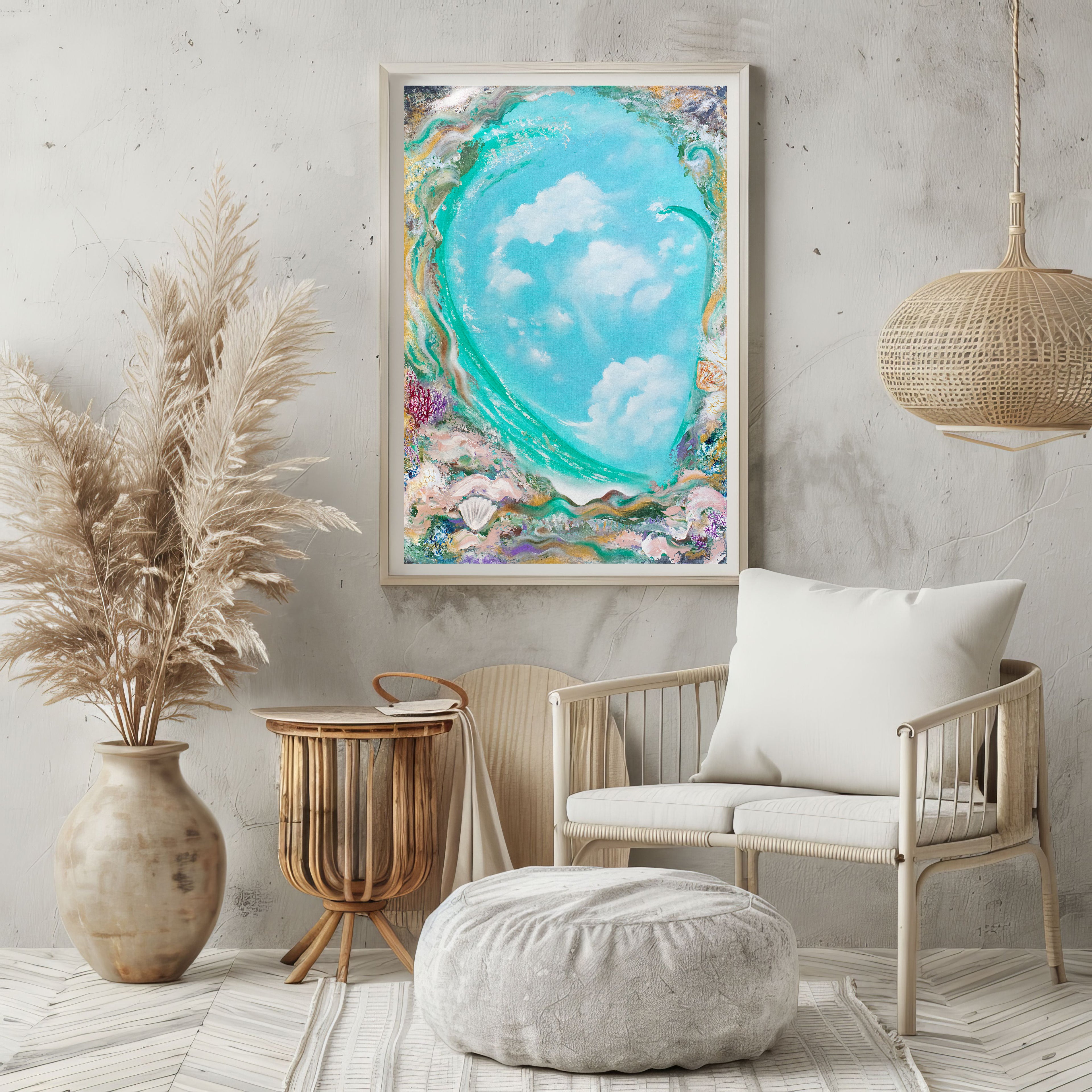 Two Fishes in the Sea - Oceana Realm II Print